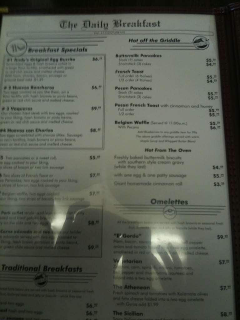 Menu At Vic s Daily Cafe Albuquerque menu-at-vic-s-daily-cafe-albuquerque