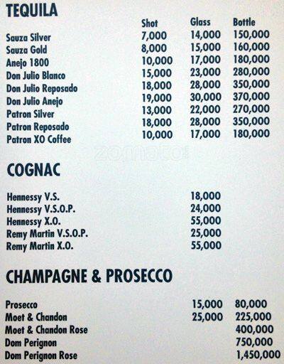 Rural menu