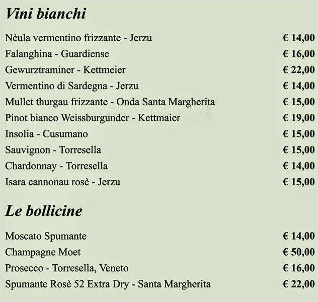 Menu di B - FLOOR Milano 