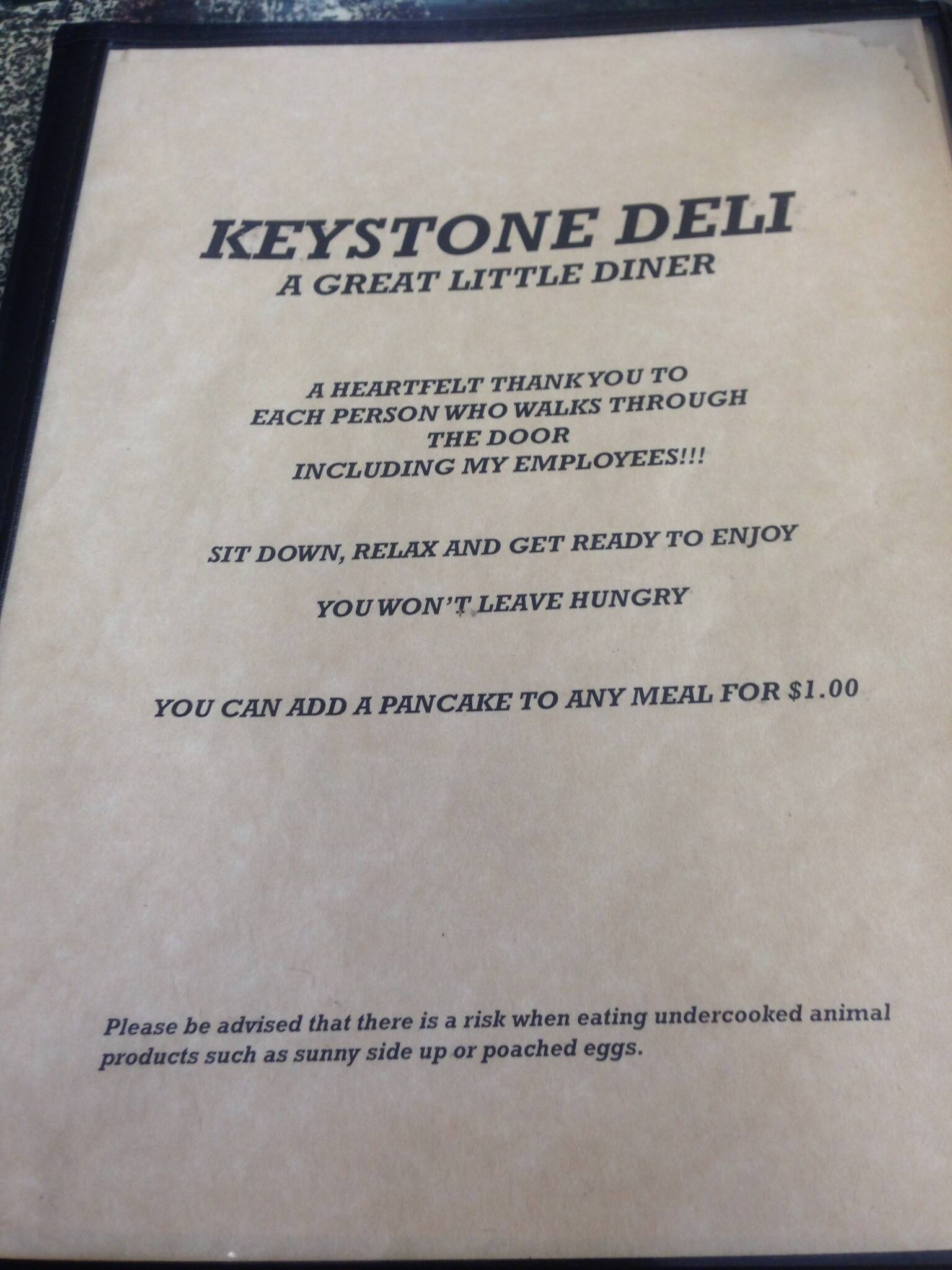 Menu At Keystone Deli Restaurant Indianapolis E 53rd St