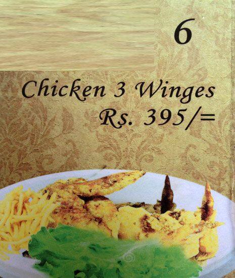 Danny's Chicken menu