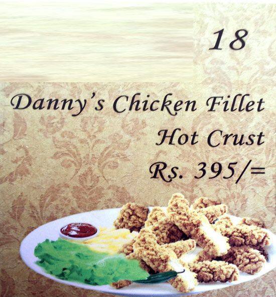 Danny's Chicken menu