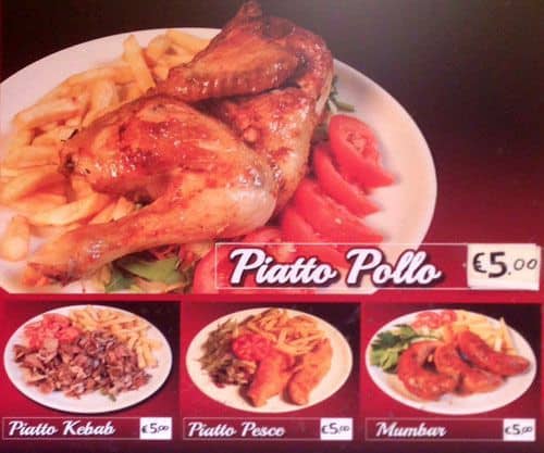 Menu di Goha 