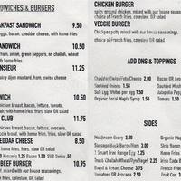 George Street Diner Menu Menu De George Street Diner St Lawrence Toronto