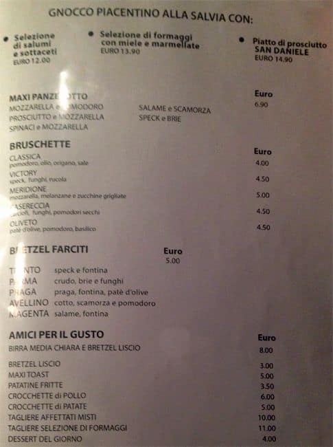 Menu di AKKADEMIA 