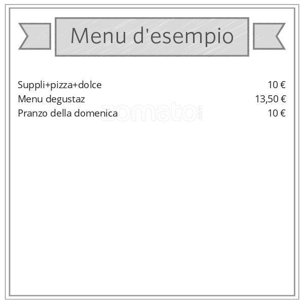 Menu di Pomodoro & Mozzarella 