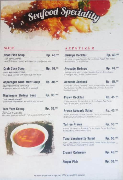 menu-at-mini-restaurant-kuta-jln-legian-no-77