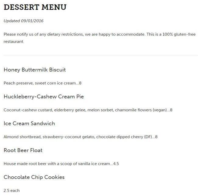 Menu at Ground Breaker Brewing and Gastropub, Portland, SE 7th Ave