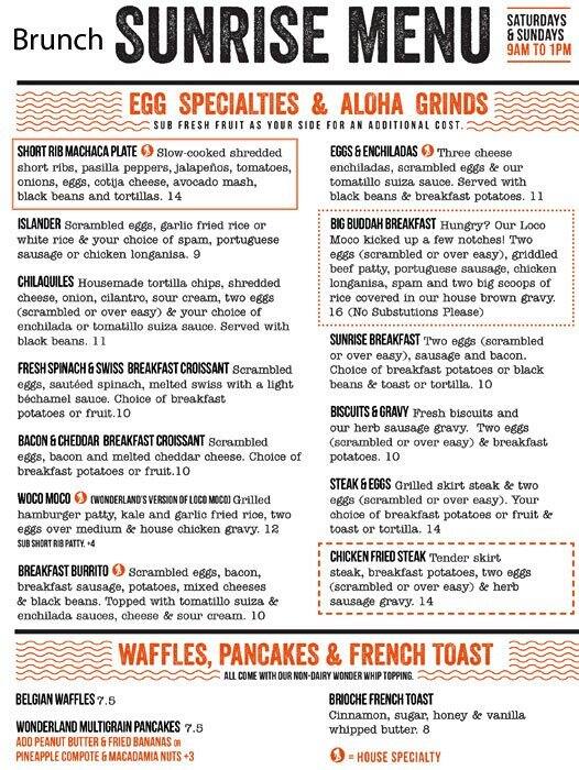 Menu at Ground Breaker Brewing and Gastropub, Portland, SE 7th Ave