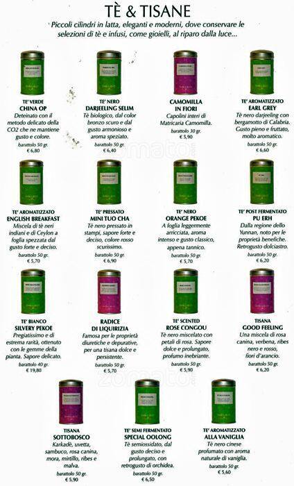 Menu di Enrico Rizzi Attimi Di Gusto 