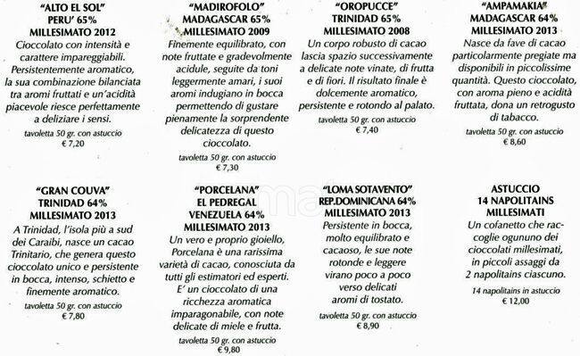 Menu di Enrico Rizzi Attimi Di Gusto 
