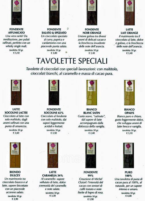 Menu di Enrico Rizzi Attimi Di Gusto 