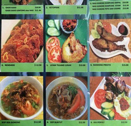 Willis Canteen Menu, Menu for Willis Canteen, Pyrmont, Sydney