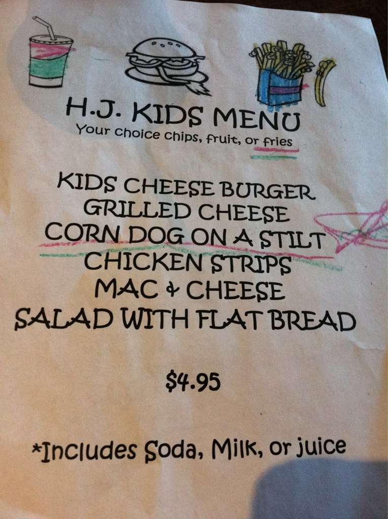 Menu at Hops n Drops pub & bar, Lacey