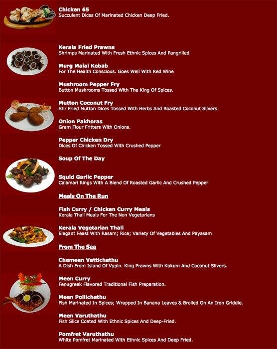 Spice Junction Menu Menu For Spice Junction Rochor Singapore