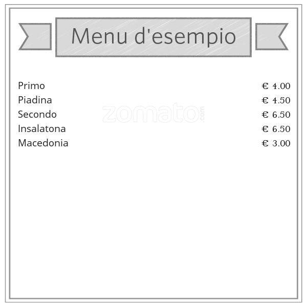 Menu di Vigorelli Café 
