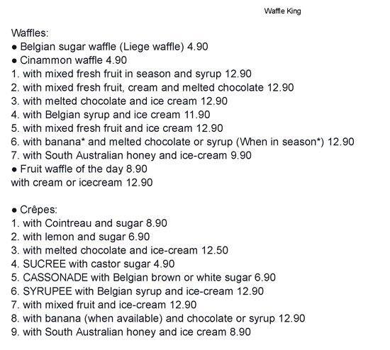 waffle house kingsland ga menu