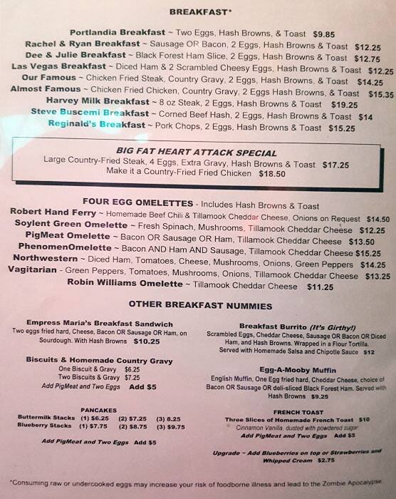 Carta de The Roxy