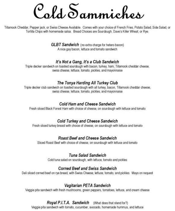 Carta de The Roxy