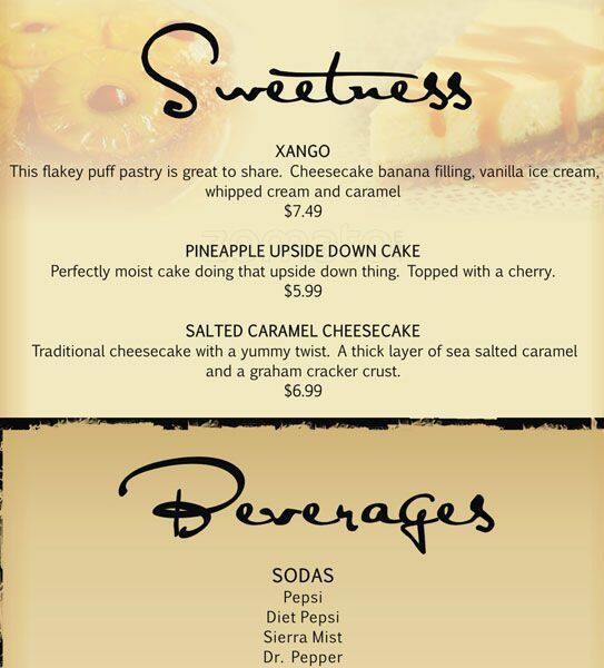 Menu at Racks Bar & Grill, Mountlake Terrace