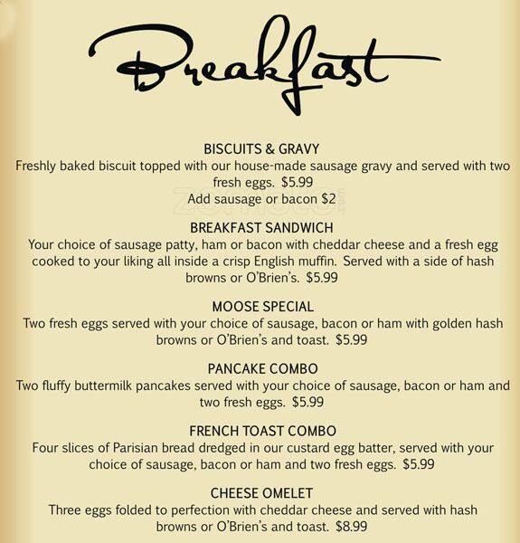 Menu at Racks Bar & Grill, Mountlake Terrace