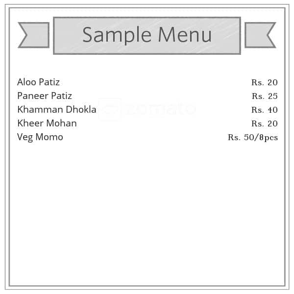 Momos menu