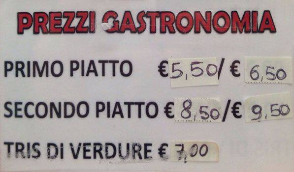 Menu di Panificio Maria Marinoni 