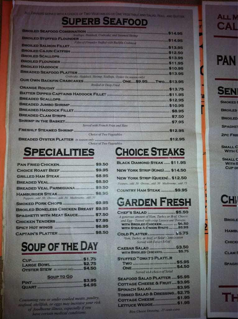 Menu At Parlor House Restaurant Waynesboro menu-at-parlor-house-restaurant-waynesboro