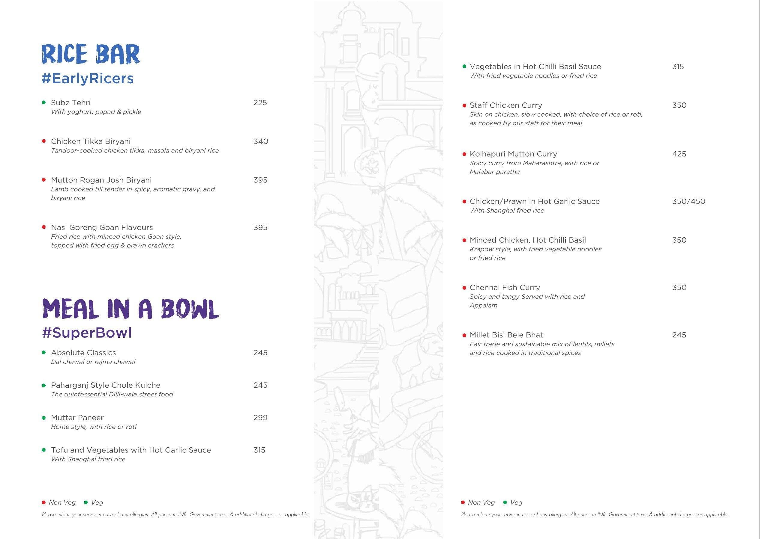 Spice It menu