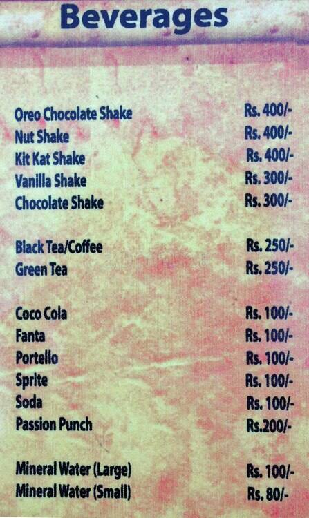 The Lotus menu