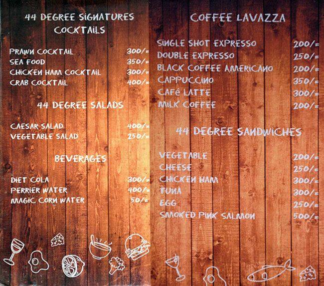 Carta de 44 Degrees