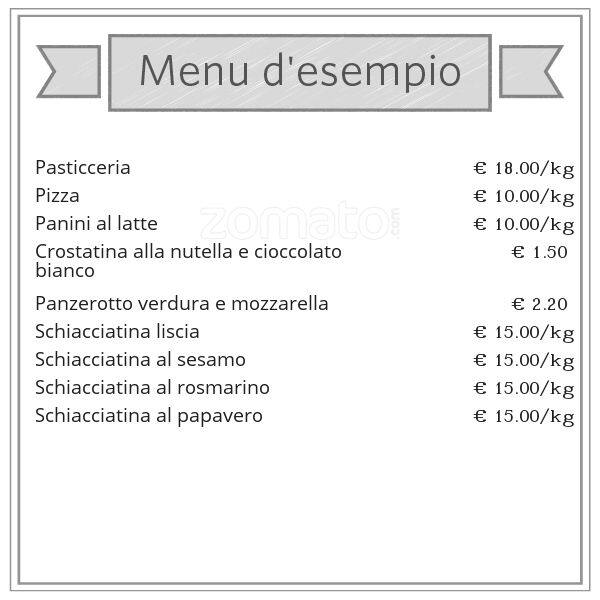 Menu di Le bontà di safhan Milano 