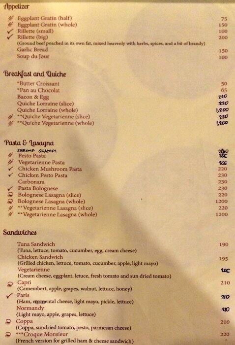 Macaron Tango Cafe Cebu Menu Macaron Tango Cafe Cebu Menu