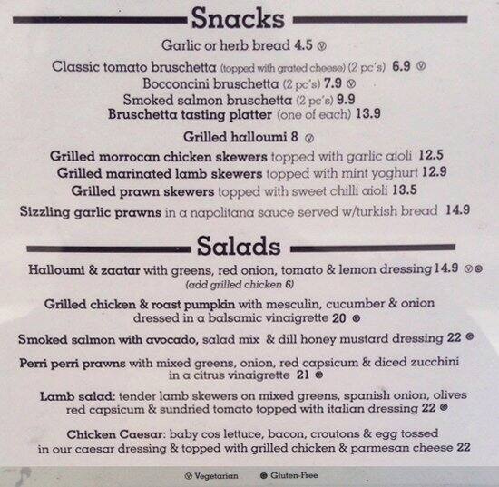 Urban Kitchen & Grill Menu Urbanspoon/Zomato