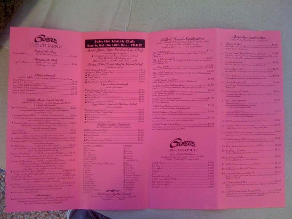 Cravings Menu, Menu for Cravings, Vero Beach, Treasure Coast