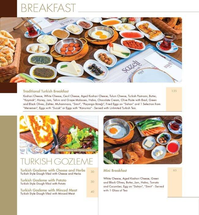 Sazeli Qatar Menu, Menu for Sazeli Qatar, Al Gharafa, Doha Zomato Qatar