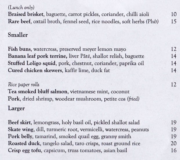 Peasant Menu, Menu for Peasant, Mt Eden, Auckland Menumania/Zomato