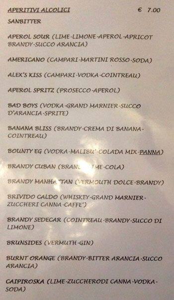 Menu di Sgroi Panificio & Pasticceria 