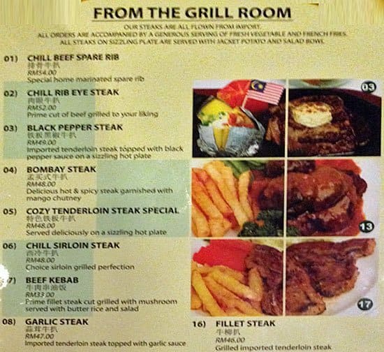 Cozy Corner Menu Menu For Cozy Corner Kuala Lumpur City Center Kuala Lumpur