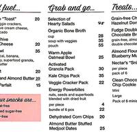 Nectar Juice Bar Menu Menu For Nectar Juice Bar Al Karamah Abu Dhabi