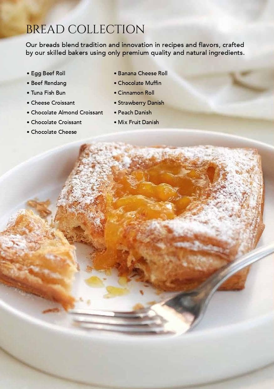 Menu at Harvest desserts, West Jakarta, Tanjung Duren