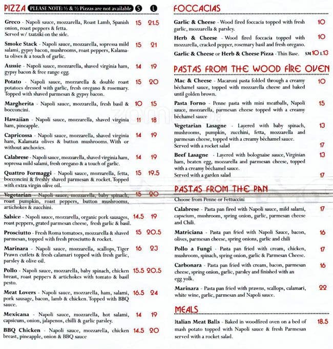 the stack menu north arlington