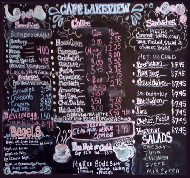 Cafe Lakeview Menu, Menu for Cafe Lakeview, East Oakland, Oakland ...
