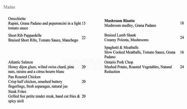Sidecar menu
