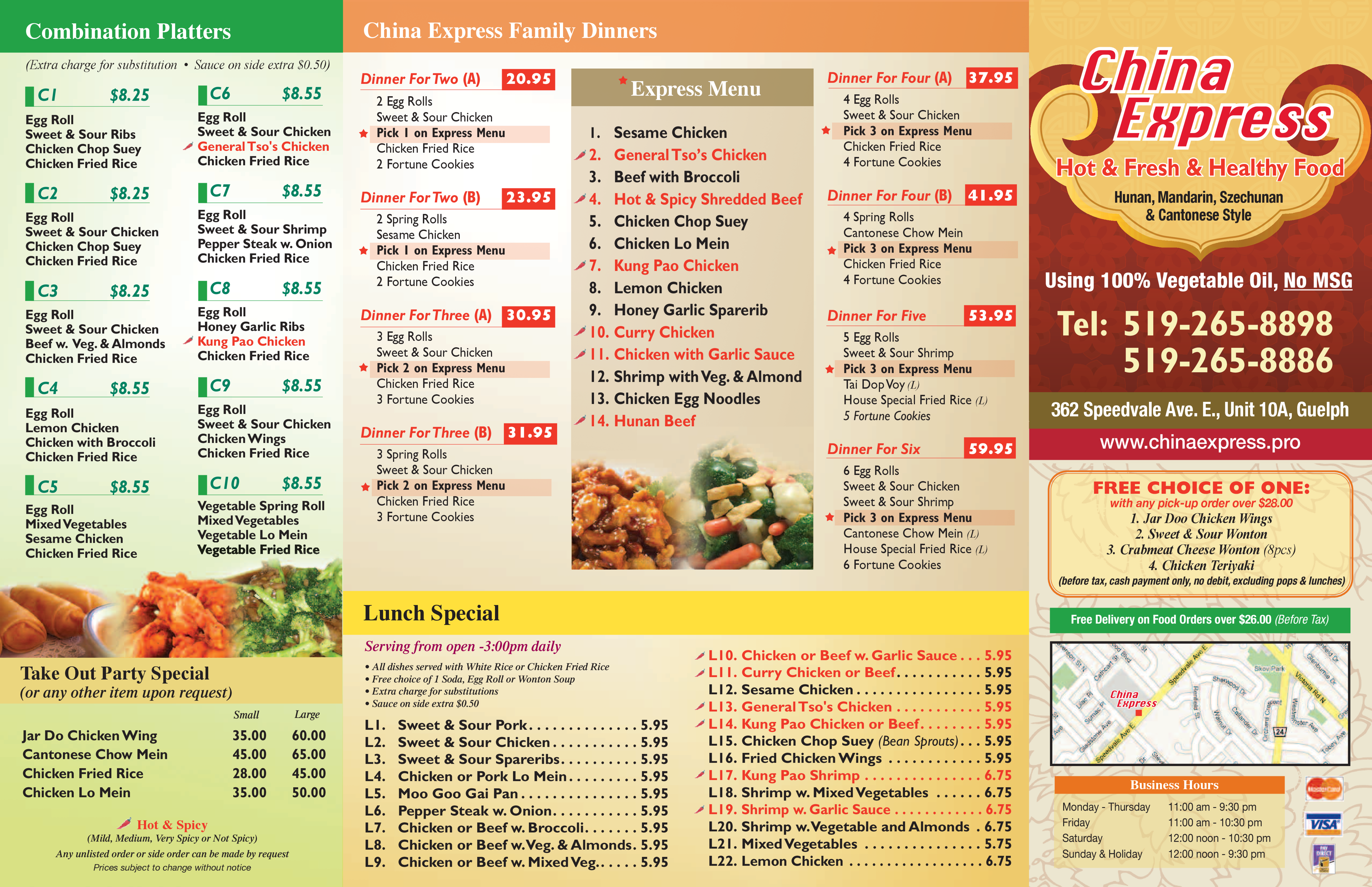 Chinese Food Guelph - Food Ideas 