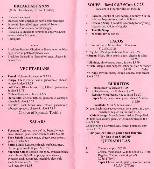 La Esquina Menu, Menu for La Esquina, Los Gatos, Los Gatos Urbanspoon/Zomato