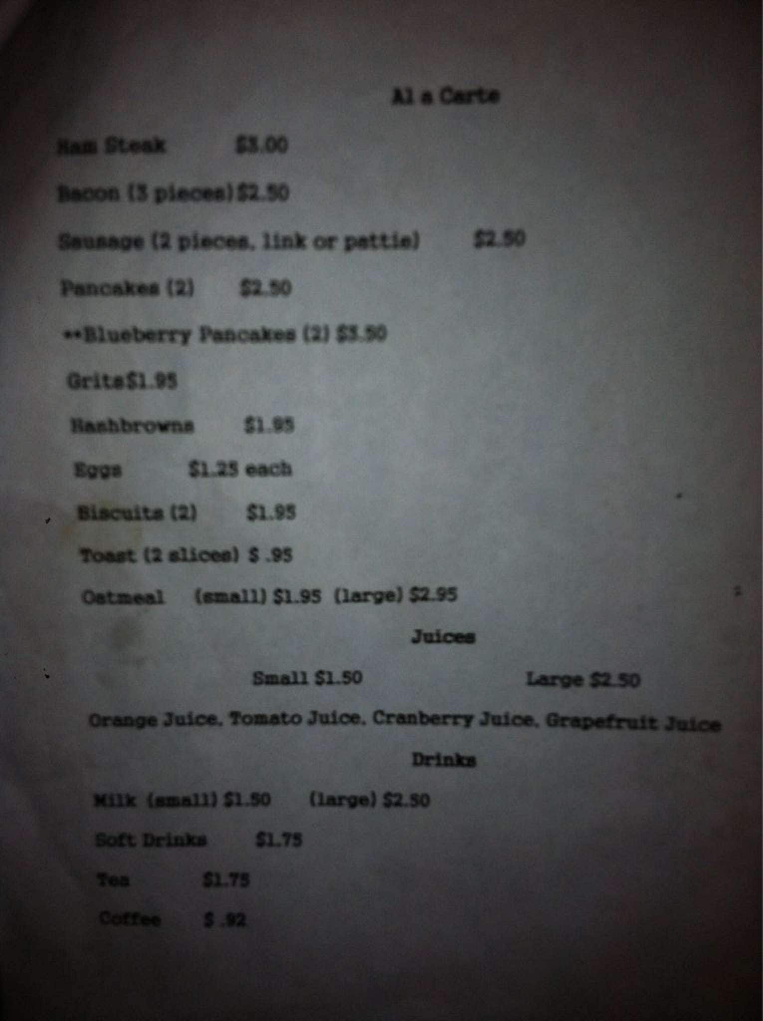 Auntie Skinner's Riverboat Club Menu Urbanspoon/Zomato