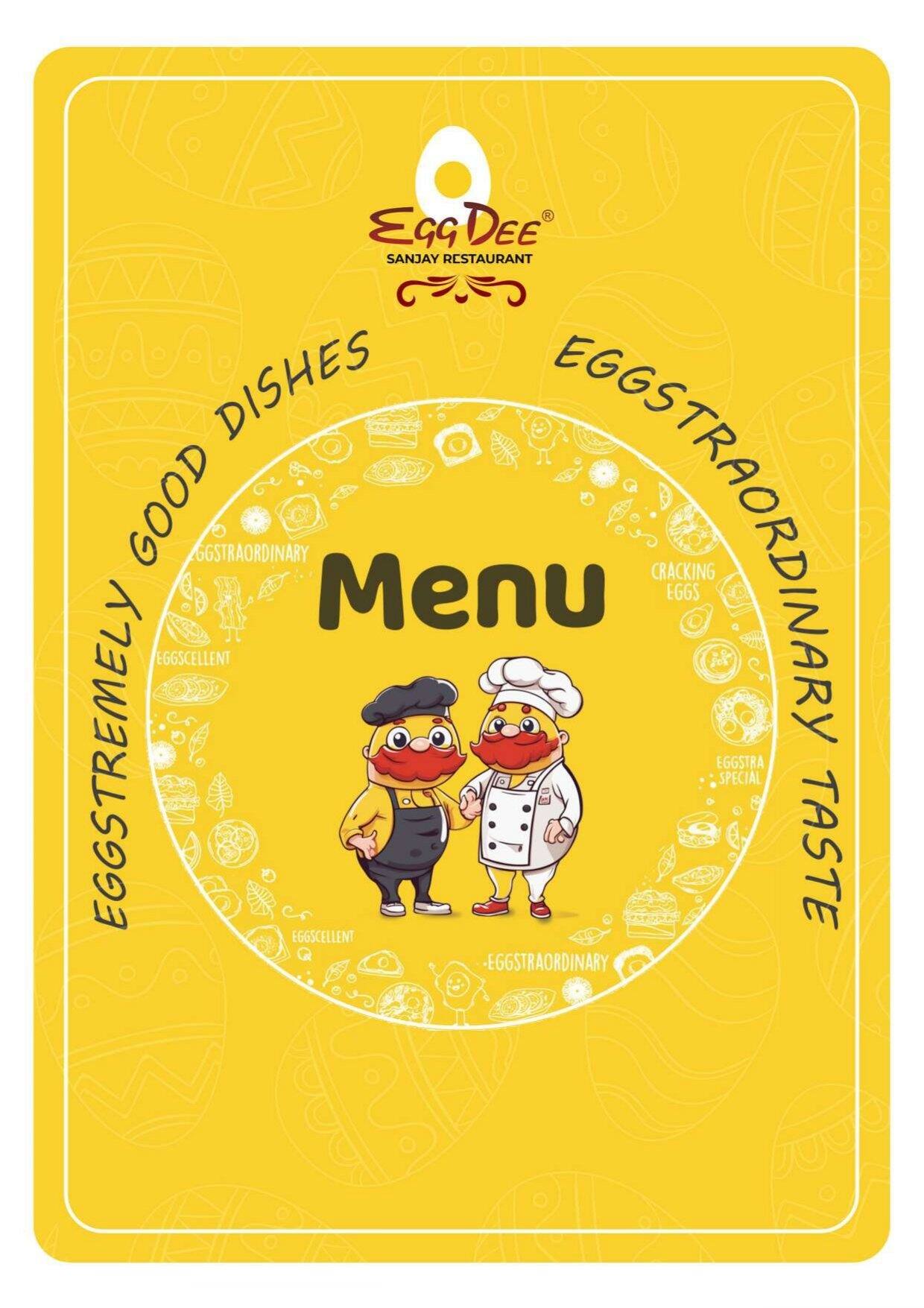 Menu of Egg Dee Sanjay Omelette, Mansarovar, Jaipur