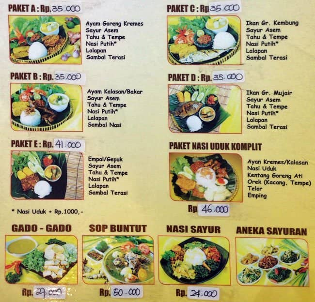 Pondok Kuring Menu, Menu for Pondok Kuring, Jelambar, Jakarta - Zomato ...