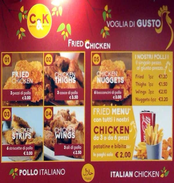 Chicken Kitchen Menu Menu For Chicken Kitchen Buenos Aires Milano
